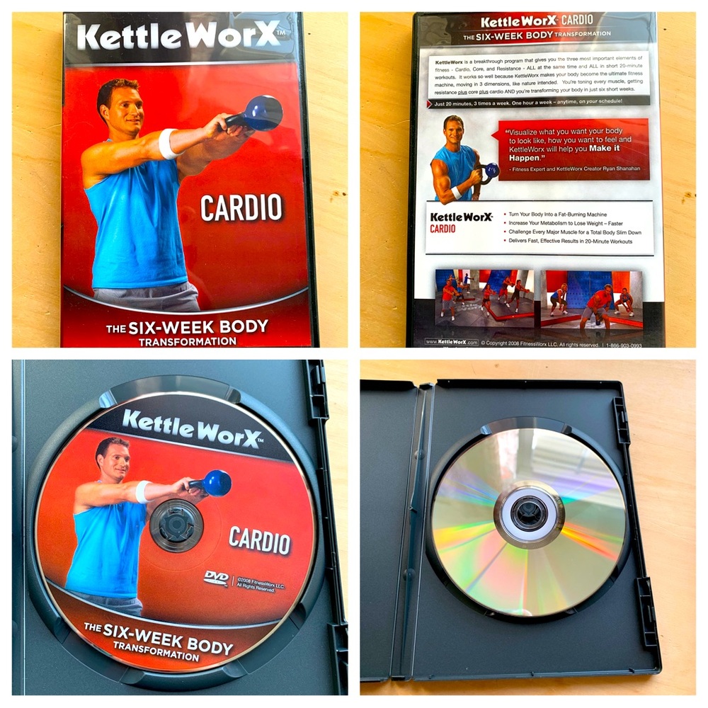 Kettle WorX The Six-Week Body Transformation, 4 DVD Set - Picture 5 of 6